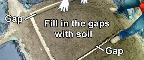 Fill in the gaps with soil