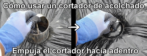 Cómo usar un cortador de acolchado