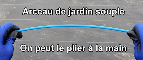 Arceau de jardin souple